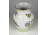 Viktória mintás Herendi porcelán váza 14 cm