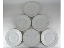 Herendi porcelán tányér készlet 6 darab