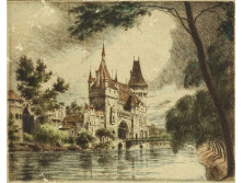 Bajor Ágost - Bayer Ágoston : "Vajdahunyad vára" 1929