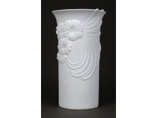 Biszkvit M. Frey Kaiser hófehér porcelán design váza 19 cm