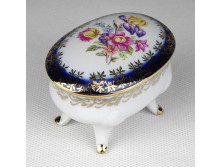 Régi német PM porcelán lábas gyűrűtartó