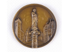 Lorioli/R. Galdini :  Ferrara - Ludovico Ariosto bronz plakett
