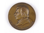 Nyikolaj Vasziljevics Gogol bronz plakett