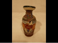 Antik japán SATSUMA váza 10 cm