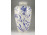 Hatalmas Craquelle mázas Silberdistel kerámia padlóváza 52 cm ~1950