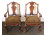 Antik nagyméretű neobarokk karfás szék pár
