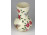 Antik Zsolnay porcelánfajansz váza családi jelzéssel ~1880