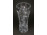 Hibátlan csiszolt kristály váza 20 cm