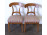 Antik Biedermeier támlás szék pár
