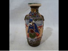 Antik kis méretű SATSUMA Japán váza 14 cm