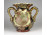 Gazdagon aranyozott kínai porcelán váza 15 cm