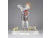Metzler - Ortloff hegedülő porcelán kisfiú 17.5 cm