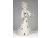 Buday Ágota virágos lány kerámia figura 26 cm