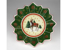 Villeroy & Boch karácsonyi porcelán tálka 16.5 cm