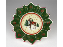 Villeroy & Boch karácsonyi porcelán tálka 16.5 cm