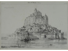 Francia katedrálisok Mont St Michel