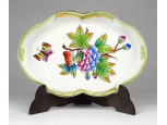 Herendi Viktória mintás porcelán hamutál