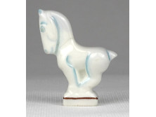 Régi Herendi porcelán mini ló figura 1944