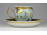 Antik aranyozott jelzett Altwien porcelán teáscsésze