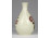 Hibátlan Zsolnay vajszínű porcelán váza 11.5 cm