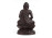 Nagyméretű faragott egzotikus fa Buddha szobor 26.5 cm