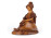 Fábián Zója ülő nő kerámia szobor 22 cm