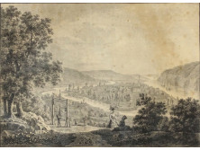 Alois von Saar (1779-1861) : Wallachai - dorf Gredinar