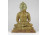 Faragott zsírkő Buddha szobor 13 cm