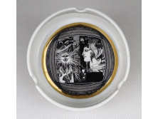 Szász Endre Hollóházi porcelán hamutál