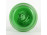 Régi fújt zöld muránói üveg váza díszváza 18 cm