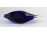 Muranói fújt kék üveg hal 13.8 cm