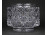 Baccarat csiszolt francia kristály váza 12 x 15 cm