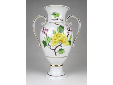 Nagyméretű Hollóházi porcelán váza urnaváza 28 cm