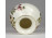 Vajszínű Zsolnay porcelán váza 6.7 cm