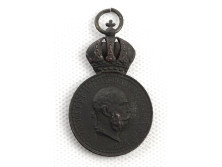 Antik Ferenc József SIGNUM LAUDIS monarchiás kitüntetés