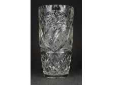 Nagyméretű kristály váza 20cm 1kg