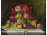 Pászta jelzéssel : Asztali virágcsendélet
