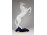 Royal Dux ágaskodó porcelán ló szobor 31 cm