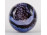 Régi színezett skandináv Orrefors fújt üveg váza 11.5 cm