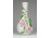 Régi plasztikus virágdíszes Herendi porcelán váza 15.8 cm