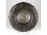 Antik nagyméretű ezüstözött jelzett Szandrik alpacca gyümölcskínáló tál 31 cm