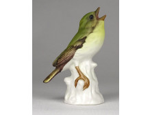 Jelzett Goebel Hummel porcelán madár figura 8 cm