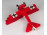 Vörös báró - Richthofen - Fokker repülőgép 4 x 10 x 8 cm