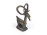 Kisméretű bronz kecske kisplasztika szobor 5.8 cm