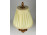 Antik jelzett Fischer Ignác majolika lámpa 40 cm
