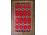 Hatalmas piros kék kézi szövésű 10m2-es torockói szőnyeg 245 x 420 cm