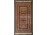 Régi bordó gépi szövésű shiraz mintás összekötő szőnyeg 110 x 223 cm