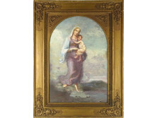 XX. századi festő : Mária a kis Jézussal