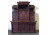 Gyönyörű hatalmas antik faragott neoreneszánsz tálaló szekrény 242 x 199 cm