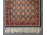 Régi virágdíszes kézi csomózású keleti szőnyeg perzsaszőnyeg hatalmas rojtokkal  123 x 200